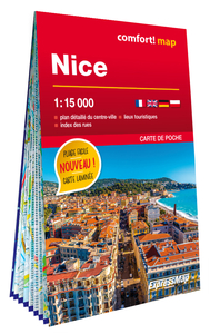 Image de Nice 1/15.000 (carte format poche laminée - plan de ville)