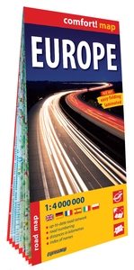 Picture of Europe 1/4.000.000 (carte grand format laminée)