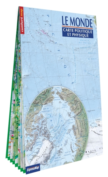 Picture of Monde 1/31.000.000   carte politique et physique (format XXL, laminée)