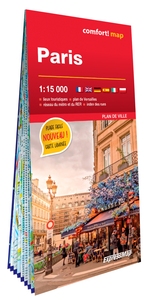 Picture of Paris 1/15.000 (carte grand format laminée - plan de ville)