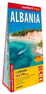 Picture of Albanie 1/280.000 (carte grand format laminée). Albania