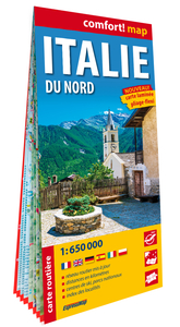 Picture of Italie du Nord 1/650.000 (carte grand format laminée)