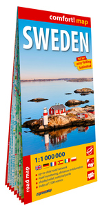 Picture of Suède 1/1.000.000 (carte grand format laminée). Sweden