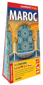 Image de Maroc 1/1.500.000 (carte grand format laminée)