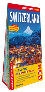 Picture of Suisse 1/350.000 (carte grand format laminée). Switzerland