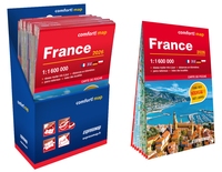 Picture of Display 10+1 France 1/1.600.000 (carte poche format laminée)