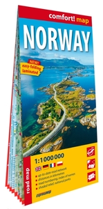 Picture of Norvège 1/1.000.000 (carte grand format laminée). Norway