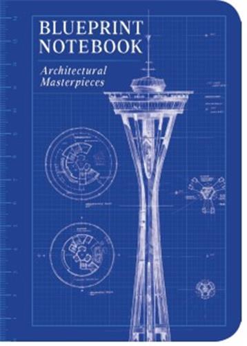 Picture of Blueprint Notebook Architectural Masterpieces /anglais