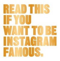 Image de Read This if You Want to Be Instagram Famous /anglais
