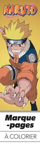 Image de Marque-pages à colorier Naruto - Edition gold