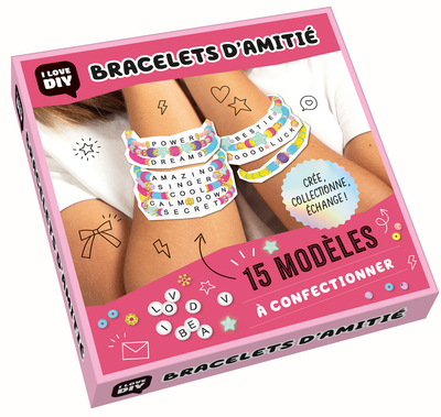 Image de Bracelets d’amitié : crée, collectionne, échange ! (coffret)