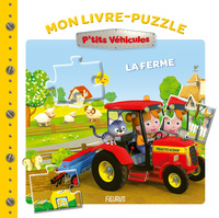 Picture of Livre-puzzle P'tits véhicules - La ferme