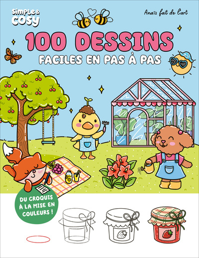 Picture of 100 dessins faciles en pas à pas