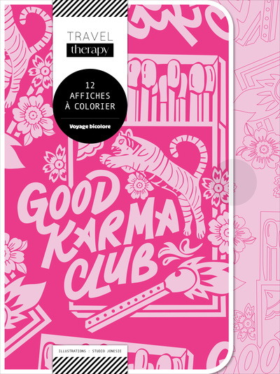 Image de VOYAGE BICOLORE   12 affiches à colorier