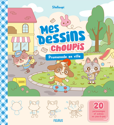 Image de Mes dessins choupis - Promenade en ville