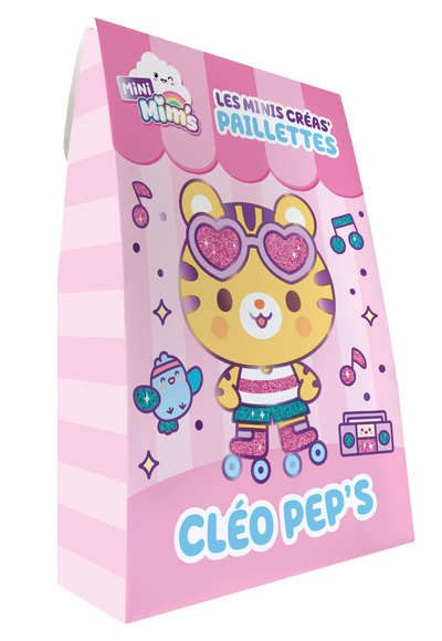 Picture of Mini créas – Cléo Peps (5 cartes à pailleter)