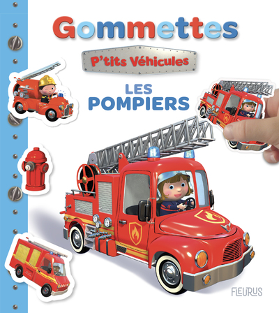 Picture of Mes premières gommettes P'tits véhicules - Les pompiers