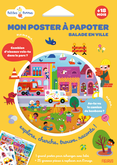 Picture of Mon poster à papoter - Balade en ville