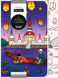Image de Fêtes autour du monde - 12 affiches à colorier