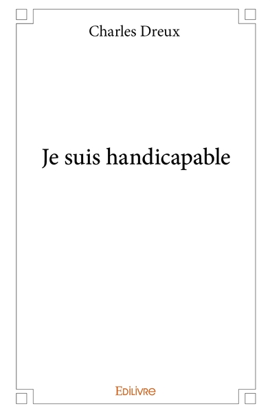 Picture of Je suis handicapable