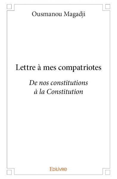 Image de Lettre à mes compatriotes