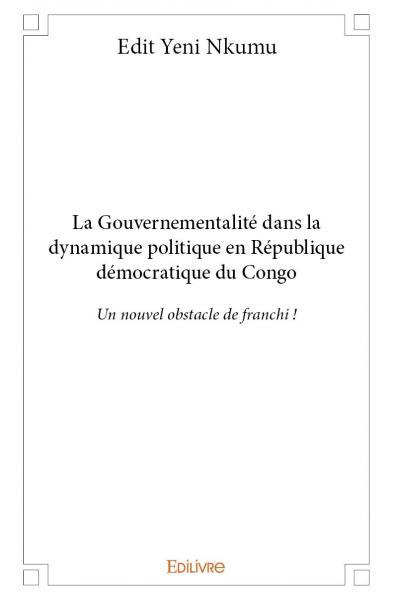 Image de La gouvernementalité dans la dynamique politique en république démocratique du congo