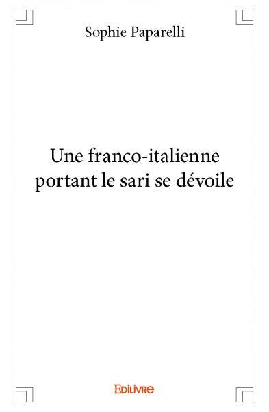 Image de Une franco italienne portant le sari se dévoile