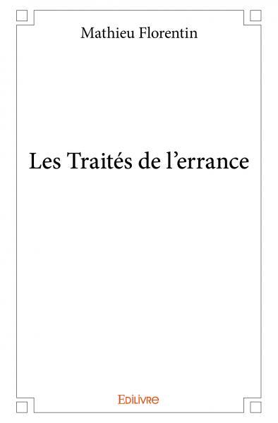 Picture of Les traités de l'errance