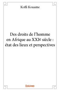 Image de Des droits de l’homme en afrique au xxie siècle : état des lieux et perspectives