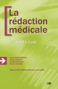 Image de La rédaction médicale - 5e édition