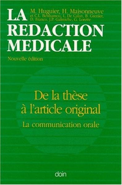 Image de LA REDACTION MEDICALE 2EME EDITION