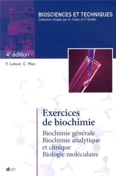 Picture of Exercices de biochimie - 4e édition