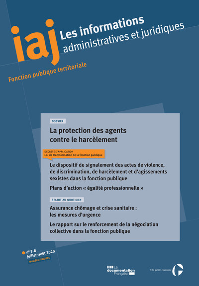 Image de La protection des agents contre le harcèlement