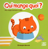 Picture of Mon imagier devinette à volets Qui mange quoi ?