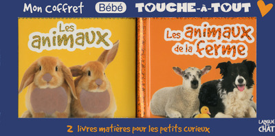 Picture of Mon coffret Bébé Touche-à-tout (Cour orange) Les animaux et Les animaux de la ferme