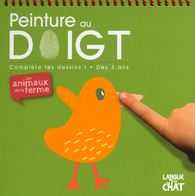 Picture of Peinture au doigt Les animaux de la ferme dès 3 ans (Vert/Poussin)