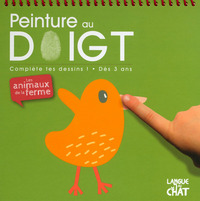 Picture of Peinture au doigt Les animaux de la ferme dès 3 ans (Vert/Poussin)