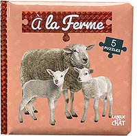 Picture of Bébé touche-à-tout - Mon livre puzzle - À la ferme