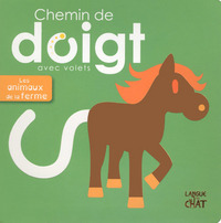 Picture of Chemin de doigt avec volets Les animaux de la ferme