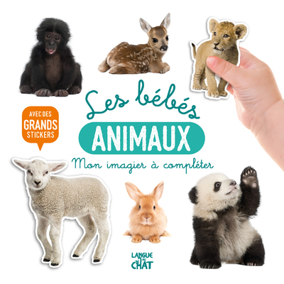 Image de Mon bel imagier à compléter - Les bébés animaux - Avec de grands stickers