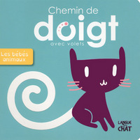 Picture of Chemin de doigt avec volets Les bébés animaux