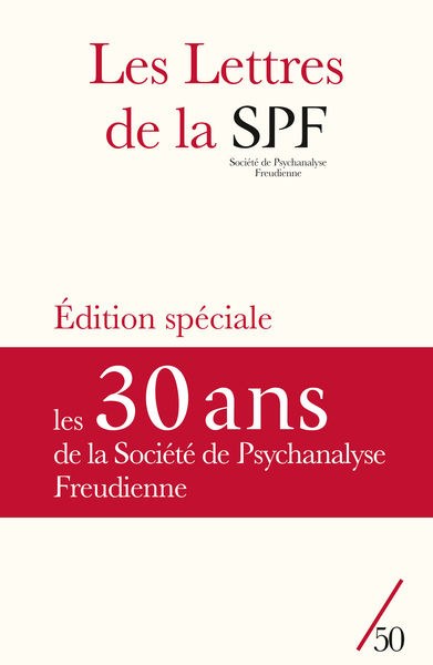 Picture of Les Lettres de la SPF n°50