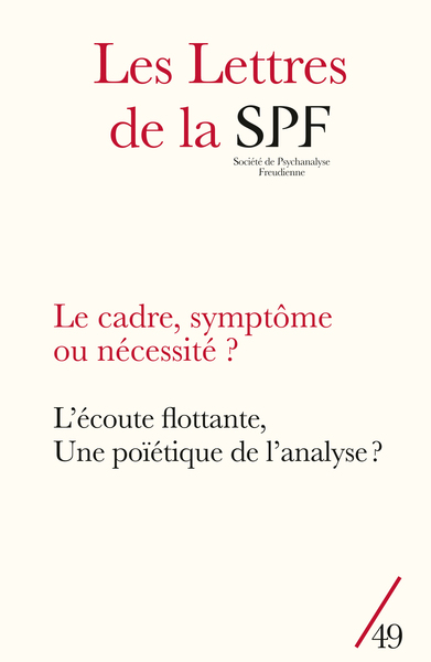 Image de Les Lettres de la SPF, 49