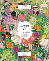 Picture of Le tour du monde en 50 orchidées - Puzzle 1000 pièces