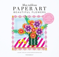 Picture of Mon tableau Paper Art - Beautiful flowers