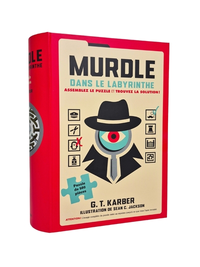 Picture of Boîte Murdle Puzzle - Dans le labyrinthe