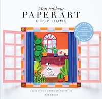 Picture of Mon tableau Paper Art - Cosy home