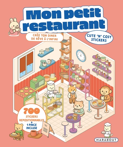 Image de Mon petit restaurant - Cute 'n' cosy stickers