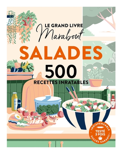 Image de Le grand livre Marabout - Salades