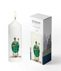 Image de Cierge blanc - Saint Patrick